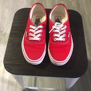 Red vans